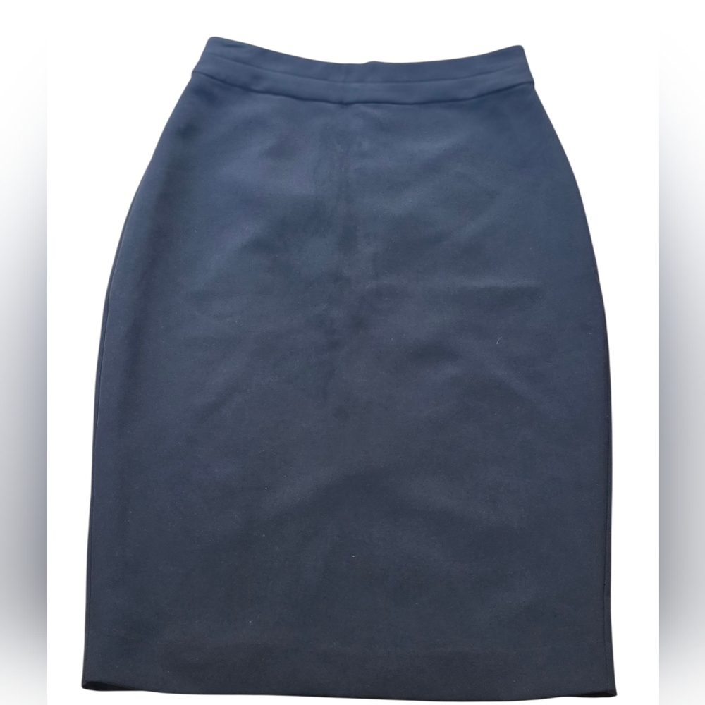 Le Chateau Black Midi Pencil Skirt Size 1 - Picture 1 of 6